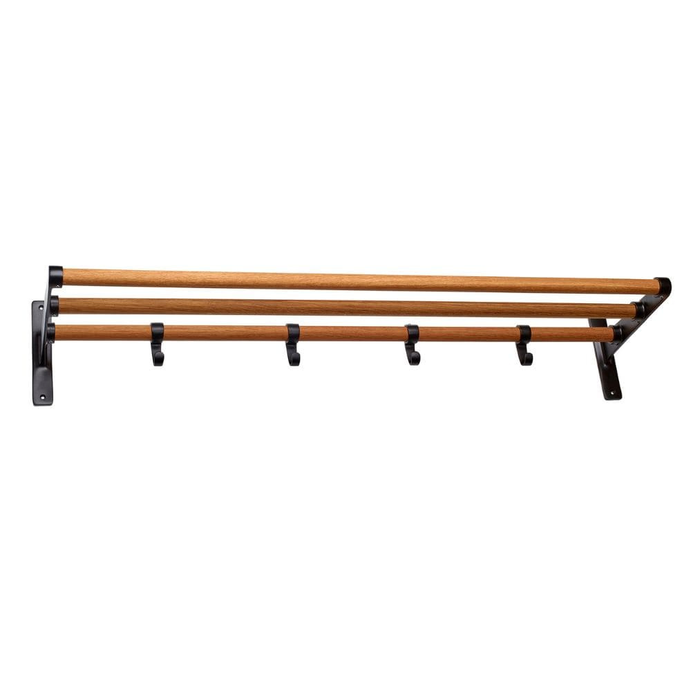 Hat Rack Elegant - Oak/Black