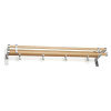 Hat Rack Elegant Plus - 1000mm - Oak/Aluminium