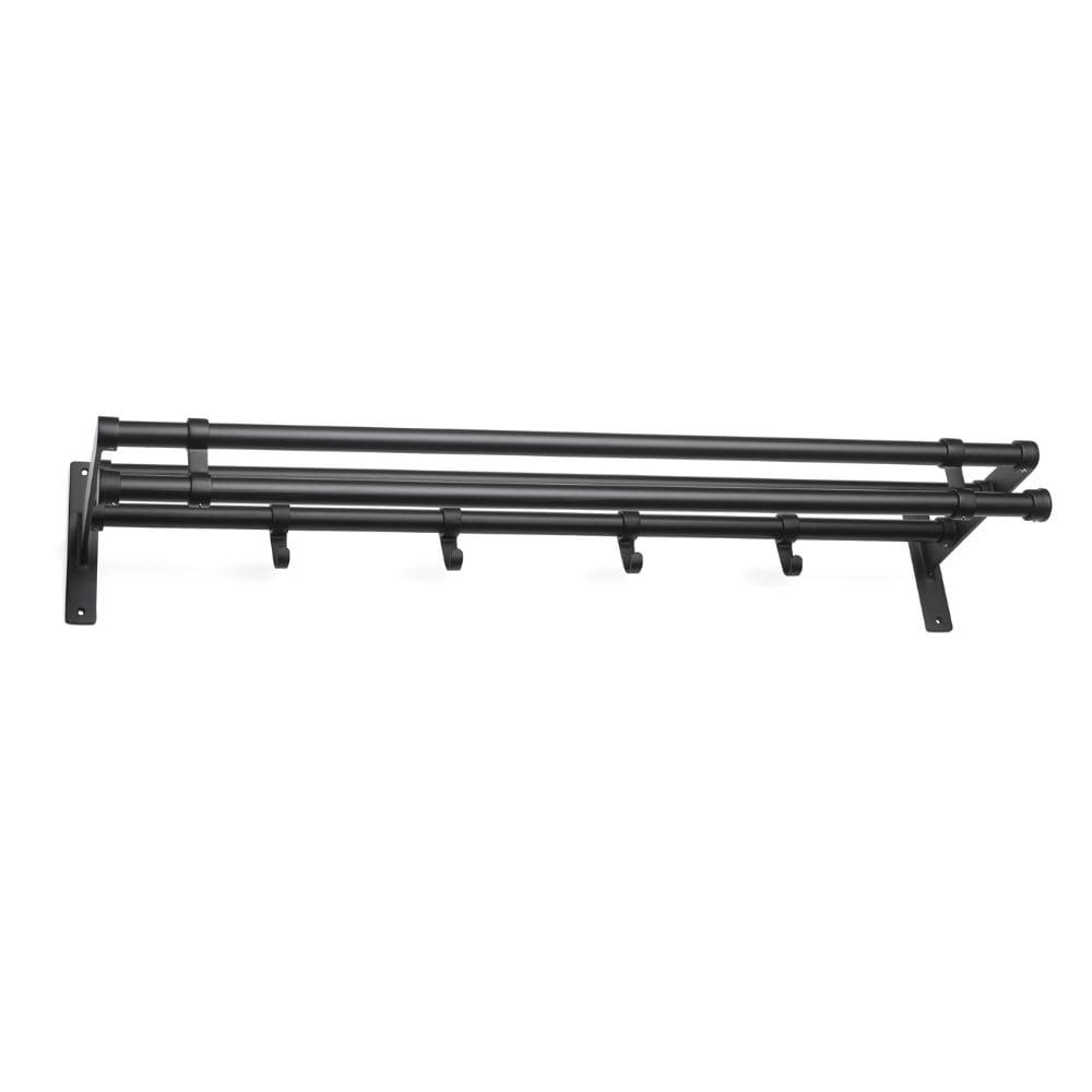 Hat Rack Elegant Plus - 1000mm - Black