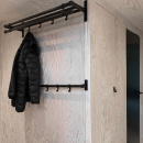 Hat Rack Elegant Plus - 1000mm - Black