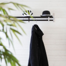 Hat Rack Elegant Plus - 1000mm - Black/Aluminium 