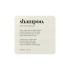 Adhesive Label Premium - Shampoo - Beige Adhesive Label Premium - Shampoo - Beige