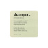 Adhesive Label Premium - Shampoo - Beige Adhesive Label Premium - Shampoo - Beige