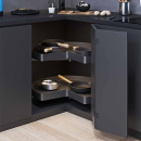 Corner Carousel Recorner Maxx Planero ¾ 760 Ø - Lava Grey