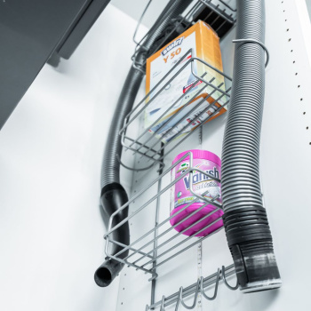 Cleaning Cabinet Interior Fast - Silver