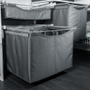 Textile basket High - Dark Grey