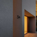 House Letter Contemporary - D - Black