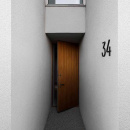 House Number Contemporary - 5 - Black