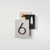House Number Contemporary - 6 - Black