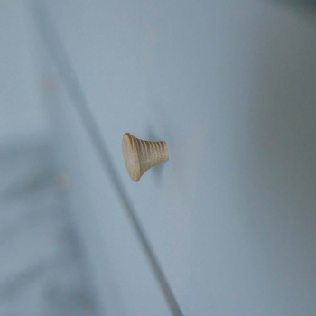 Cabinet Knob Rut - Untreated Ash 