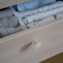 Cabinet Knob Rut - Untreated Ash 