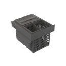 Kitchen Recycling Bin - Select Side 400 Eco - Dark Grey