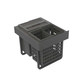 Kitchen Recycling Bin - Select Base Eco - Dark Grey