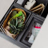 Recycling Bin - Select Side 600 Eco - Dark Grey