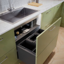 Cabinet Shelf Tidy - Dark Gray