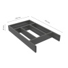 Cutlery Drawer Flex Basic - 500 (473mm) - Dark Gray