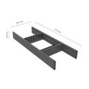 Knife Insert Flex Basic - 500 (473mm) - Dark Grey