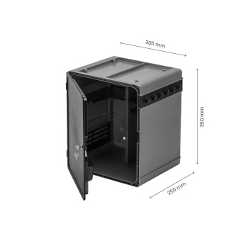 Cleaning Cabinet Set 4-parts - Dark Grey