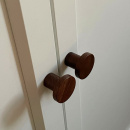 Cabinet Knob Circum - 48mm - Walnut