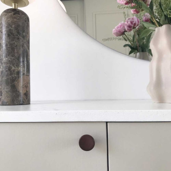Cabinet Knob Tuba - Walnut