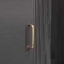 Handle Time - 128mm - Polished Brass