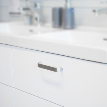 Handle Time - 128mm - Stainless Steel Finish