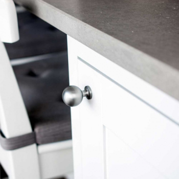 Cabinet Knob Lily - Stainless Steel Finish