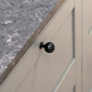 Cabinet Knob Lily - Black