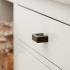 Cabinet Knob Fold - Stainless Steel Finish