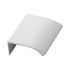 Profile Handle Edge Straight - 40mm - White Lacquered