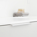 Profile Handle Edge Straight - 200mm - White Lacquered