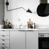 Profile Handle Edge Straight - 200mm - Brushed Black