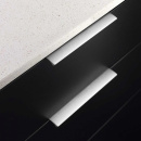 Profile Handle Edge Straight - 350mm - Stainless Steel Finish