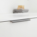 Profile Handle Edge Straight - 350mm - Brushed Anthracite