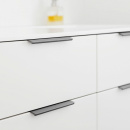 Profile Handle Edge Straight - 350mm - Brushed Anthracite