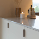 Profile Handle Edge Straight - 100mm - Stainless Steel Finish