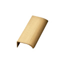 Profile Handle Edge Straight - 100mm - Brushed Brass