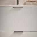 Profile Handle Edge Straight - 100mm - Brushed Anthracite