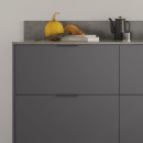 Edge Pull Handle Side - Graphite Gray