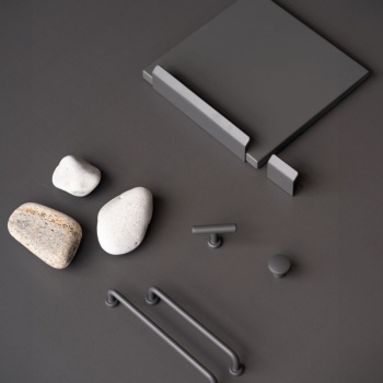Edge Pull Handle Side - Graphite Gray