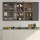 Edge Pull Handle Side - Chalk Grey