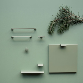 Edge Pull Handle Side - Sage Green