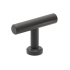 Cabinet Knob T Viva - Graphite Grey Cabinet Knob T Viva - Graphite Grey