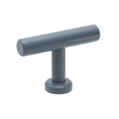 Cabinet Knob T Viva - Storm Blue in the group Cabinet Knobs / Show all cabinet knobs / T-Knobs at Beslag Online (304397-11)