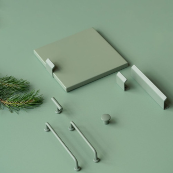 Cabinet Knob T Viva - Sage Green