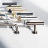 Cabinet Knob T Viva - Burnished Brass