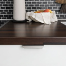 Edge Pull Handle Roundy - Stainless Steel Look