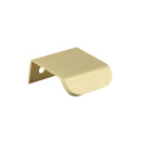 Edge Pull Handle Roundy - Brushed Brass