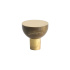 Cabinet Knob Copenhagen - 25mm - Raw/Polished Brass Cabinet Knob Copenhagen - 25mm - Raw/Polished Brass