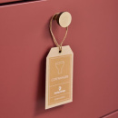 Cabinet Knob Copenhagen - 25mm - Raw/Polished Brass